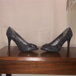 Snakeskin Heels